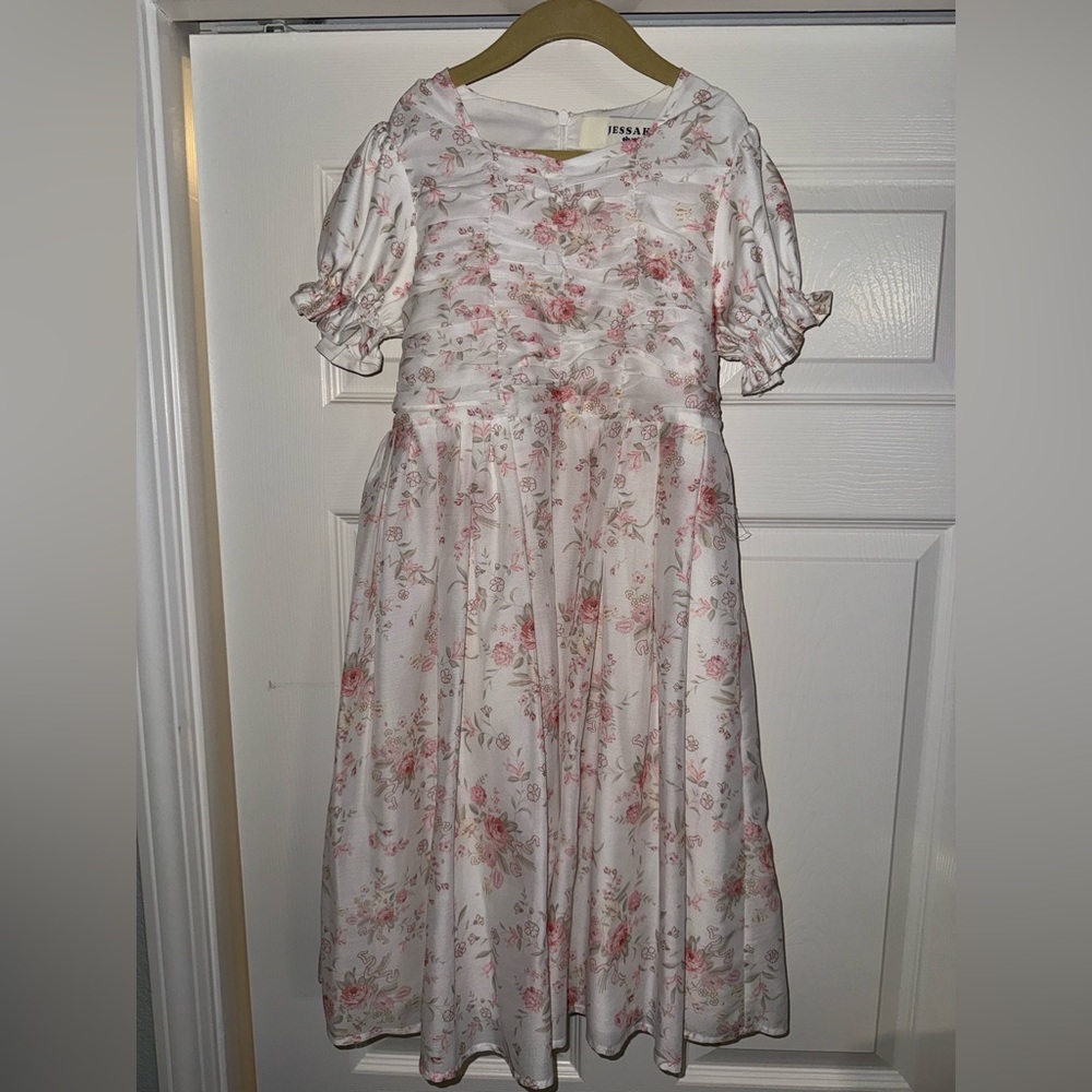 JessaKae Floral Pink Dress - size 8/9